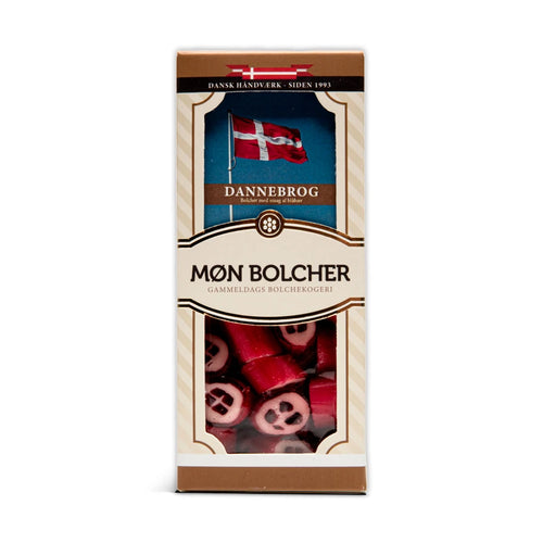 Møn Bolcher Dannebrog – 125 g
