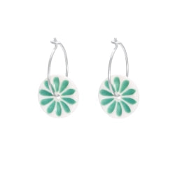 Flower ørering – danskproduceret porcelænsørering fra By Gabay