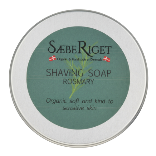 SæbeRiget - Fast barbersæbe - Rosmarin