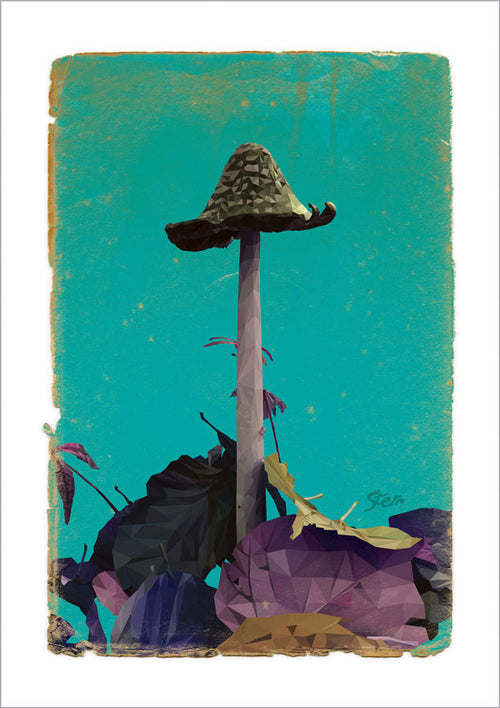 Morten Stern - skade-blækhat - Turquoise vintage