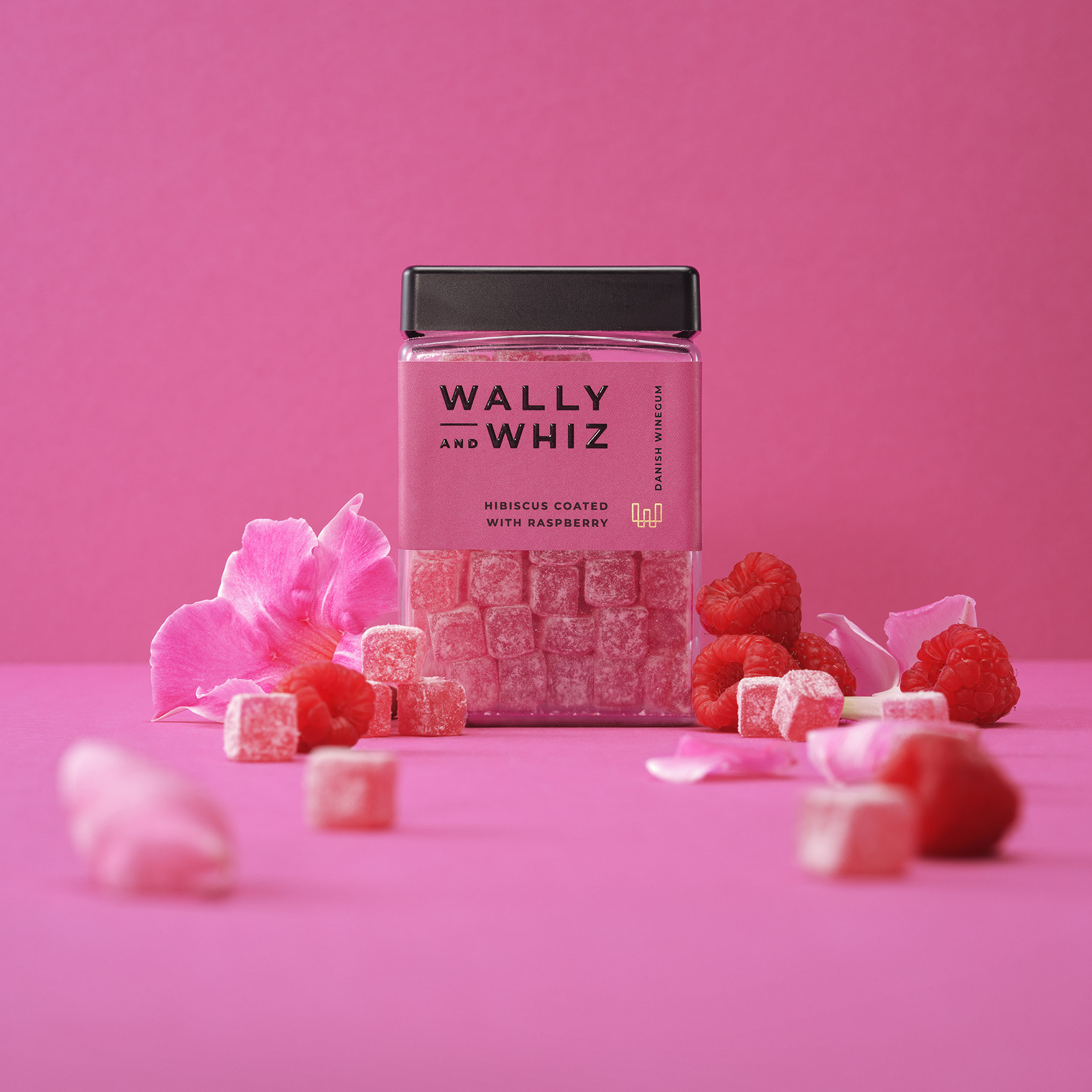 Wally and Whiz Hibiscus med hindbær, 240g