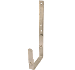 16" Firkantet rendejern kort  VM/RZ Galv.  30x6