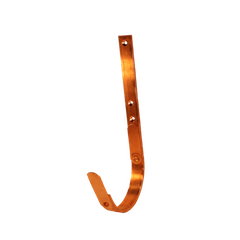 14" 1/2-rund rendejern kort  VM/RZ Kobber 25x6