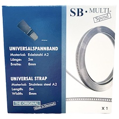 SB Multi-Spend 5mtr. rustfrit bånd i box