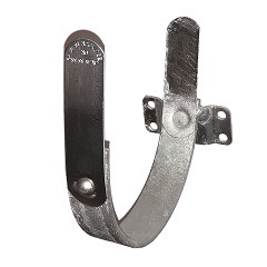 11" 1/2-rund konsoljern skrå stern - svejst  VM/RZ Galv. 25x4