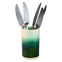 Bestikvase flaskegrøn