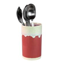 Bestikvase mørkrosa
