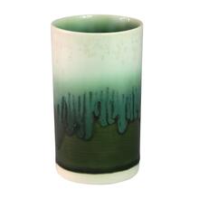 Mellem vase flaskegrøn