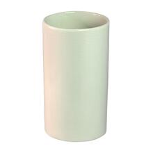 Mellem vase krystalhvid