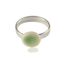 Lille flaskegrøn fingerring