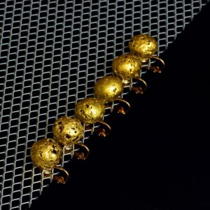 Puff Clip On - Gold