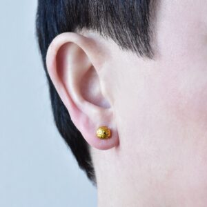 Puff Stud - Gold
