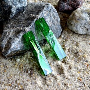 Rectangle Stribes - Green