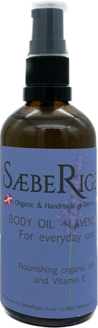 Økologisk kropsolie Lavender - 100ml