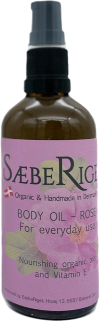 Økologisk kropsolie Rose - 100ml