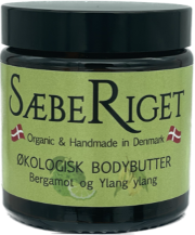 Økologisk Bodybutter med bergamot & ylang ylang - 120 ml