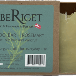 Økologisk fast shampoo bar rosemarin - 100 gram