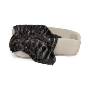 Minkplaid | Bagside af kashmir | Stardust | 150x180 cm