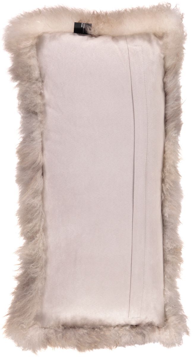 Lammeskindspude | Korthåret | Tibet | 28x56 cm - Billede 2