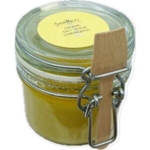 Økologisk Salt scrub med citrongræs - 250 gram