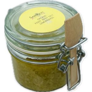 Økologisk Fodbadesalt med citrongræs - 250 gram