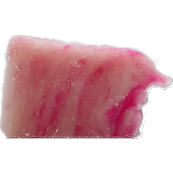 Økologisk fast håndsæbe bar rosengeranium - 50 gram - Billede 2