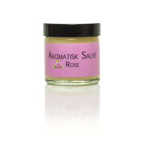 Aromatisk salve med rosenduft