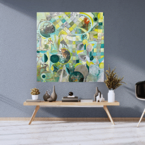 Sanne Spuur 100x100 cm