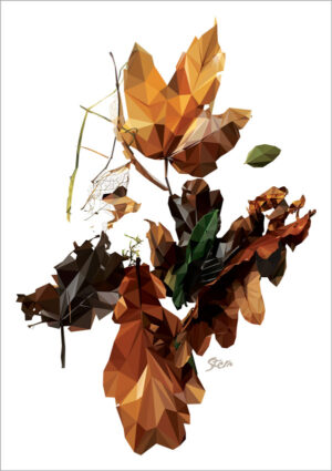 Visne blade (plakat og kort)