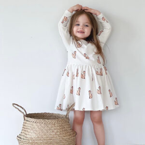 Laura Langærmet Kjole - Nordic Fox