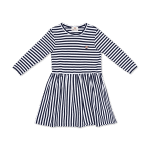 Laura Langærmet Kjole - Sailor