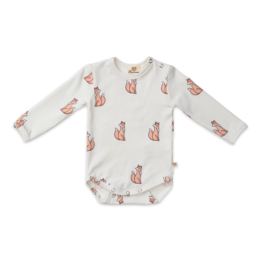 Chriss Langærmet Body - Nordic Fox - Billede 2