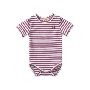 Chriss Kortærmet Body - Stripes