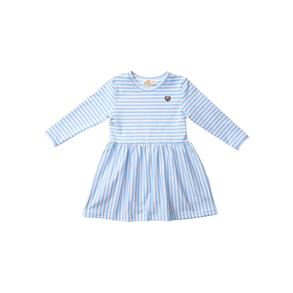 Laura Langærmet Kjole - Stripes - Billede 6