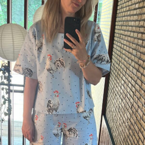 Joy Os Bluse - Rooster