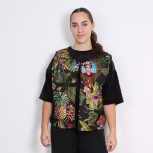 All over printet Vest - Frida