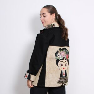 Frida Jakke - Full Chibi - Black