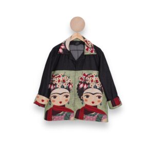 Frida Jakke - Black Flower Crown