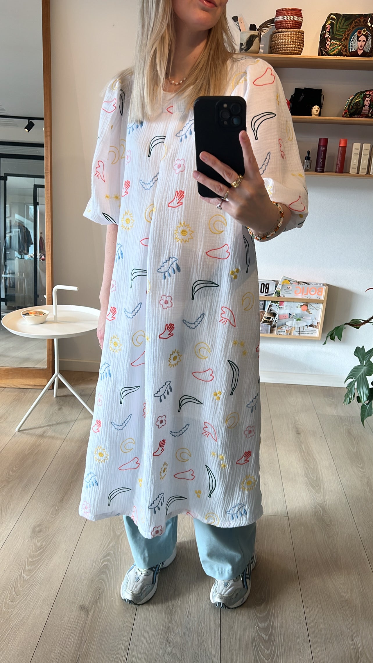 Muslin Kjole - Happy Embroidery - Billede 2