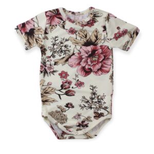 Chriss Body Kortærmet - Floral