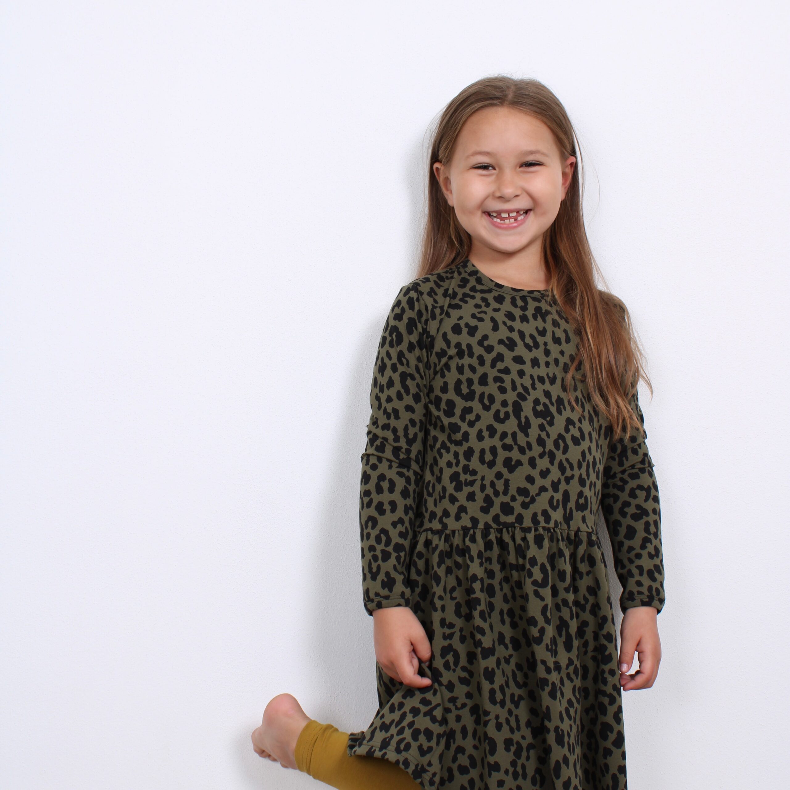 Laura Langærmet Kjole - Leo - Billede 3