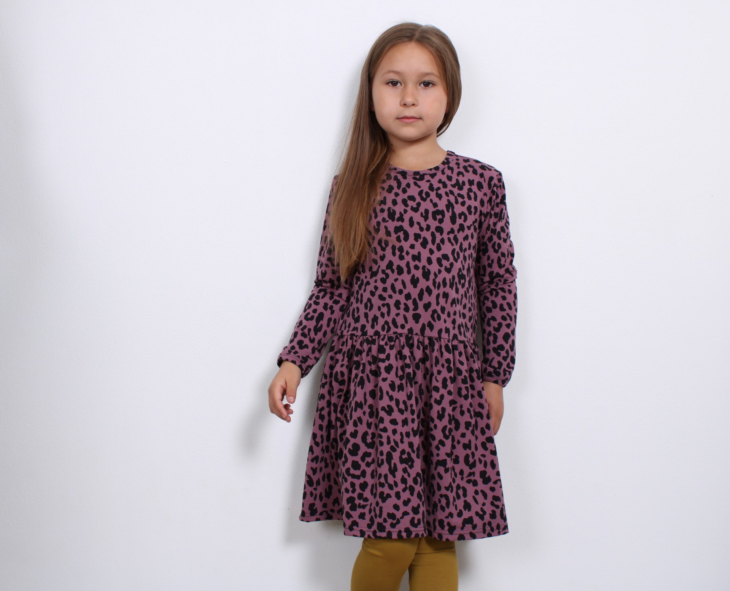 Laura Langærmet Kjole - Leo - Billede 4