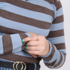 Ellen Bluse - Wool Stripes