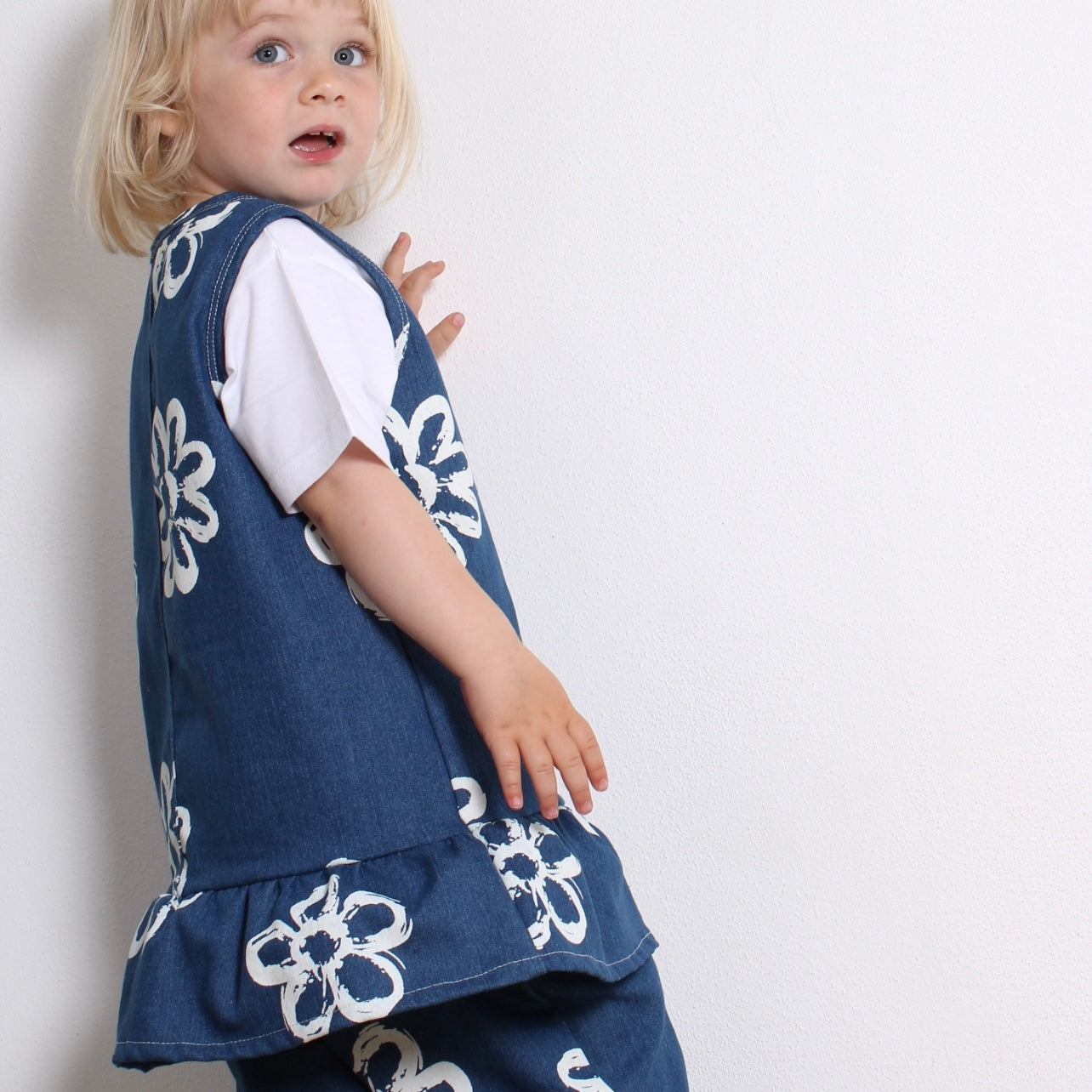 Alice A-Kjole - Recycled Linen - Billede 8