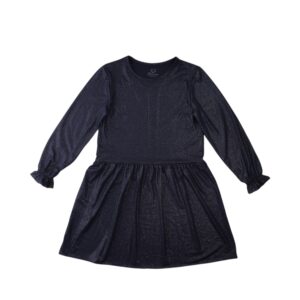 Vilja Kjole - navy Glitter