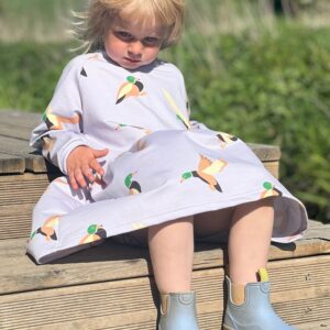 Leonora Sweat Kjole - Duck