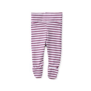 Norma Babybuks med fod - Purple Stripes
