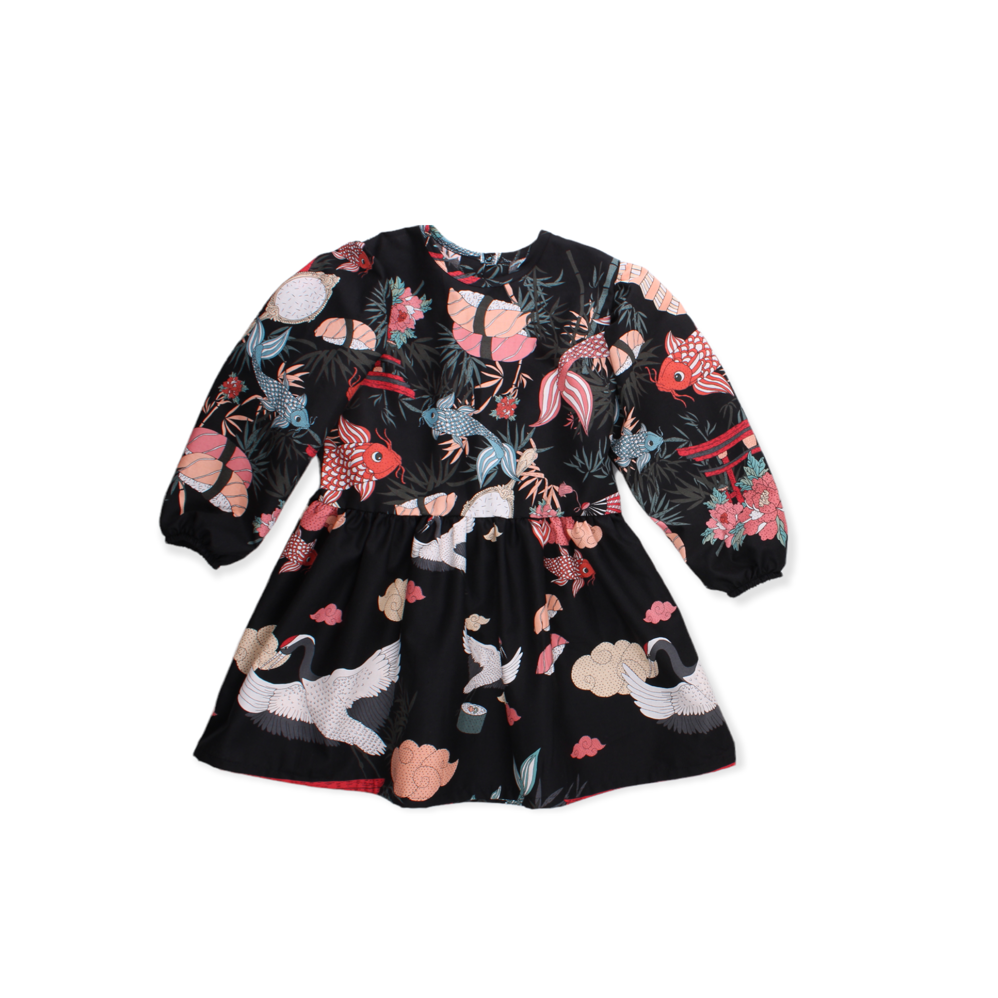 Mio Langærmet Kjole - Lost in Tokyo - Billede 2