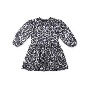 Siva Langærmet Kjole - Silver Sparkling Leo