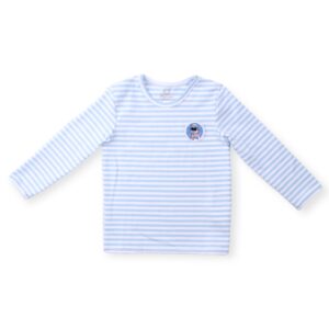 Billie Stripe Tee - Sky-blue Astronaut